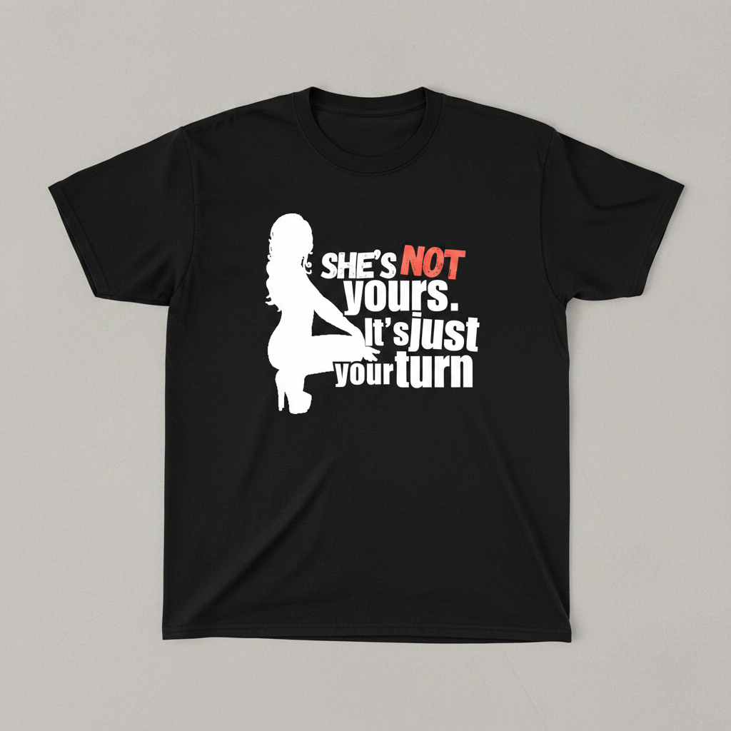 Men’s “She’s Not Yours, It’s Just Your Turn” Graphic Tee