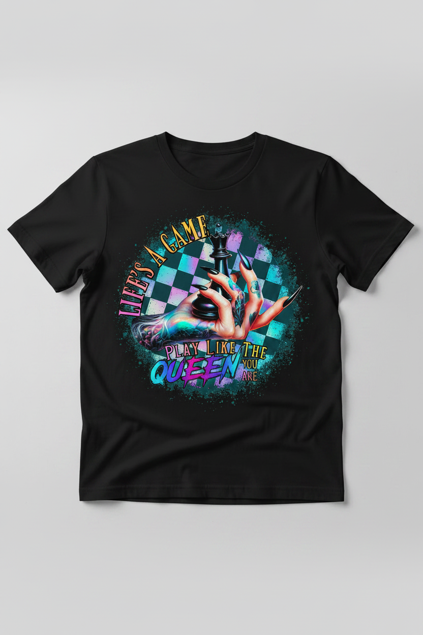 Women’s Blavk Graphic Tee