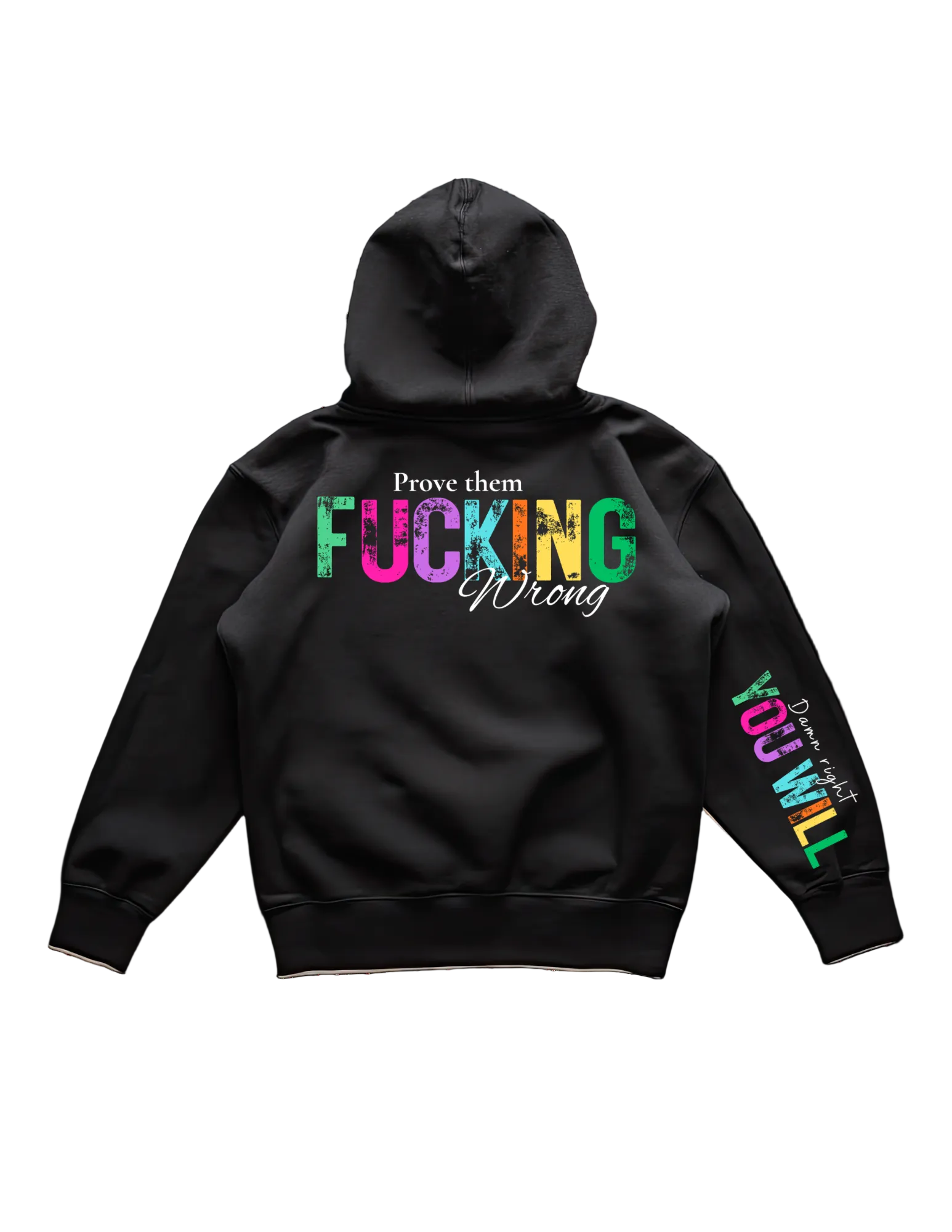 Blavk Pull-over Hoodie