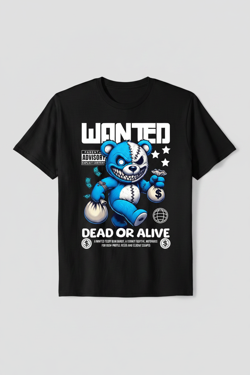 Men’s Black Graphic Tee