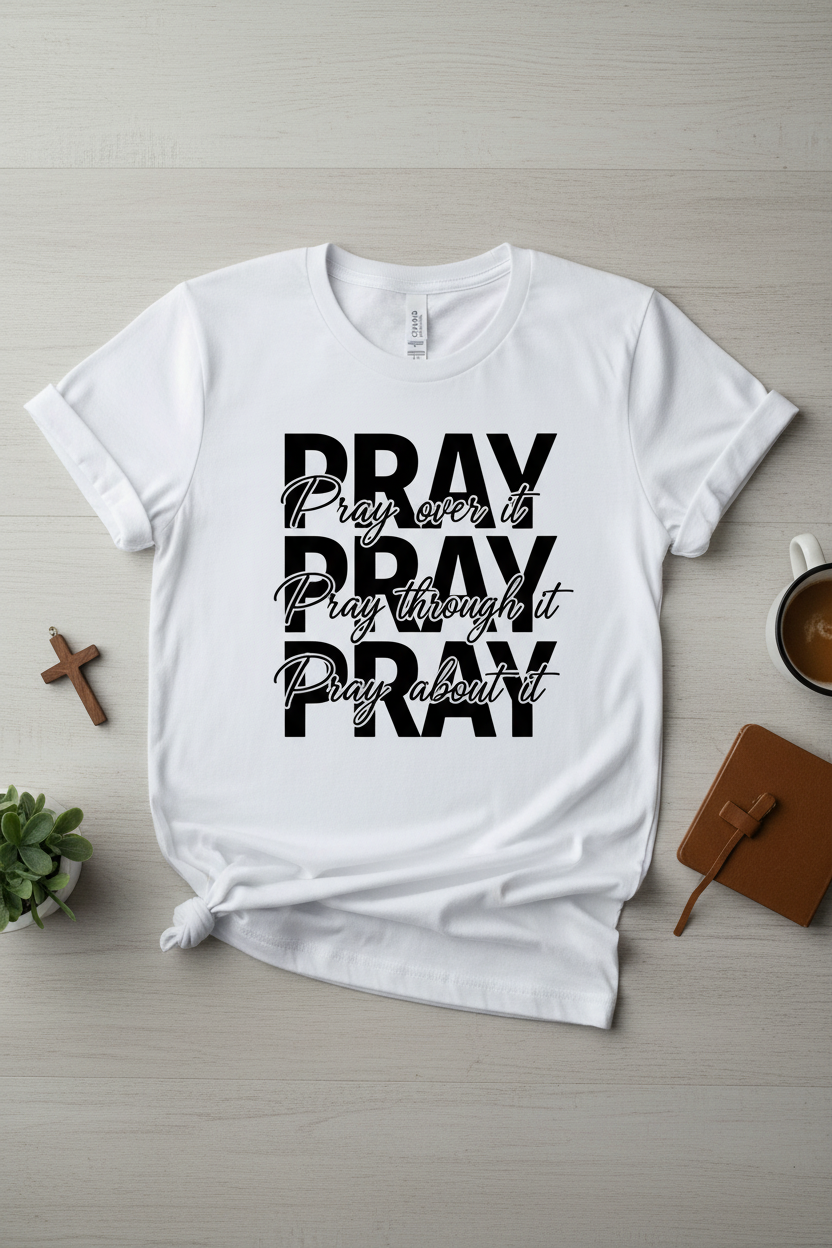 White Graphic Tee