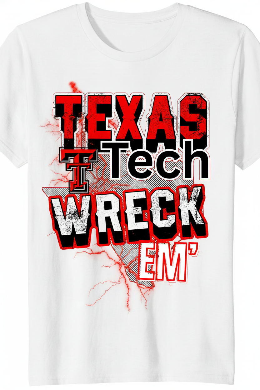 Texas Tech Football Graphic Tee